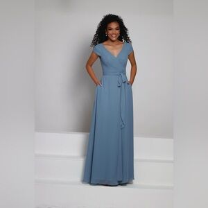 Kanali K Bridesmaid Dress - Slate Sz 14